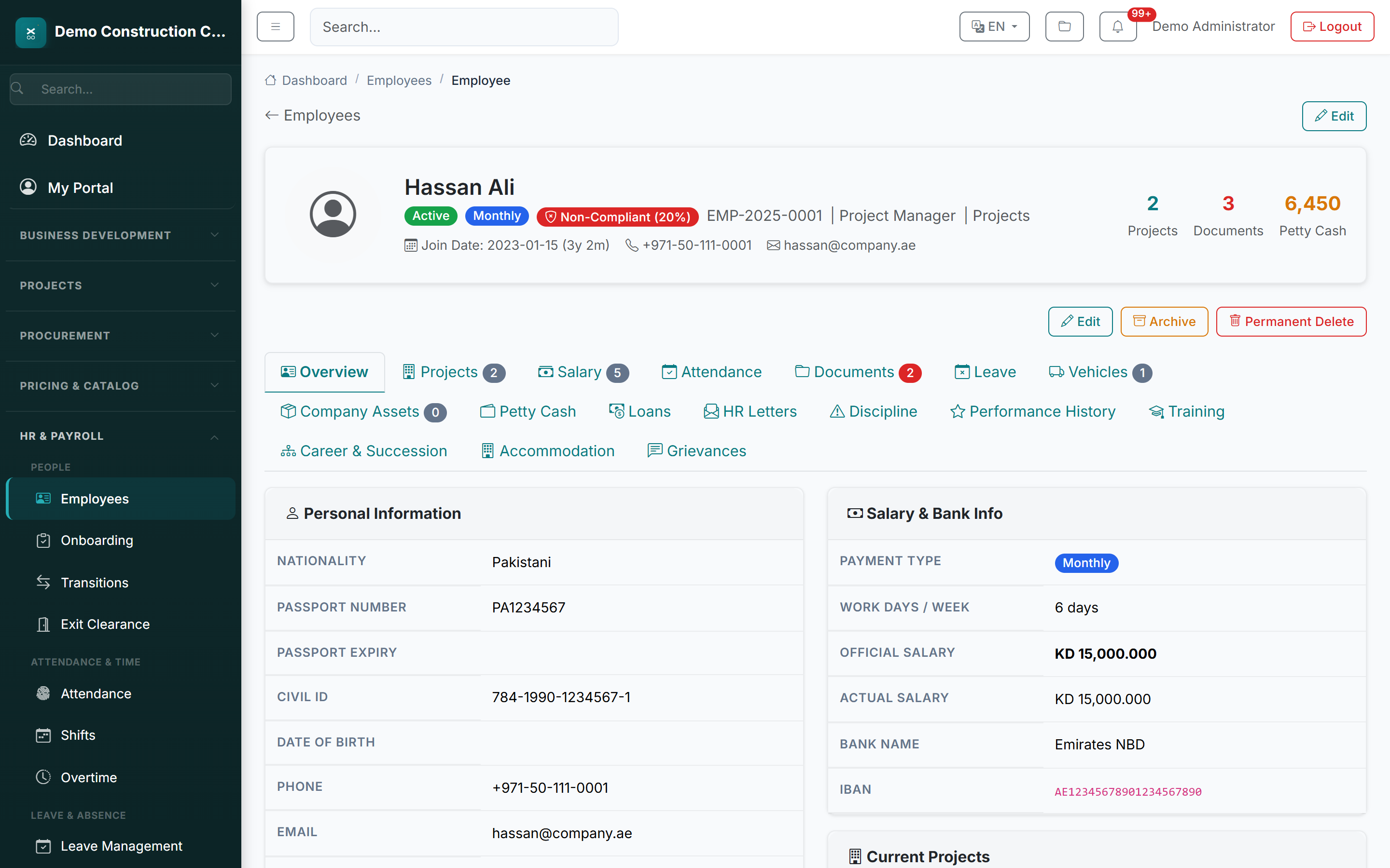 XOO ERP HR & Payroll