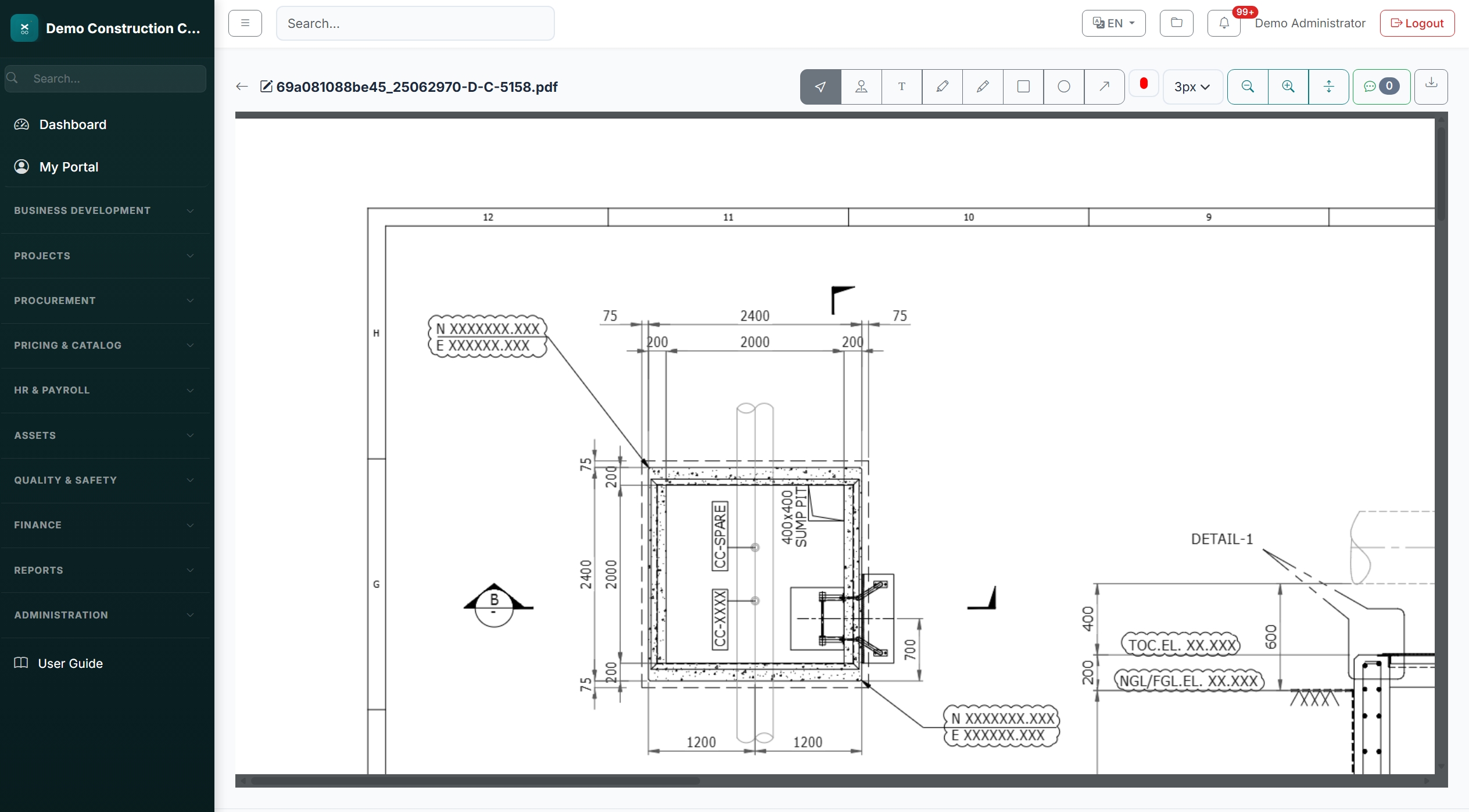 PDF Markup & Annotation Tool