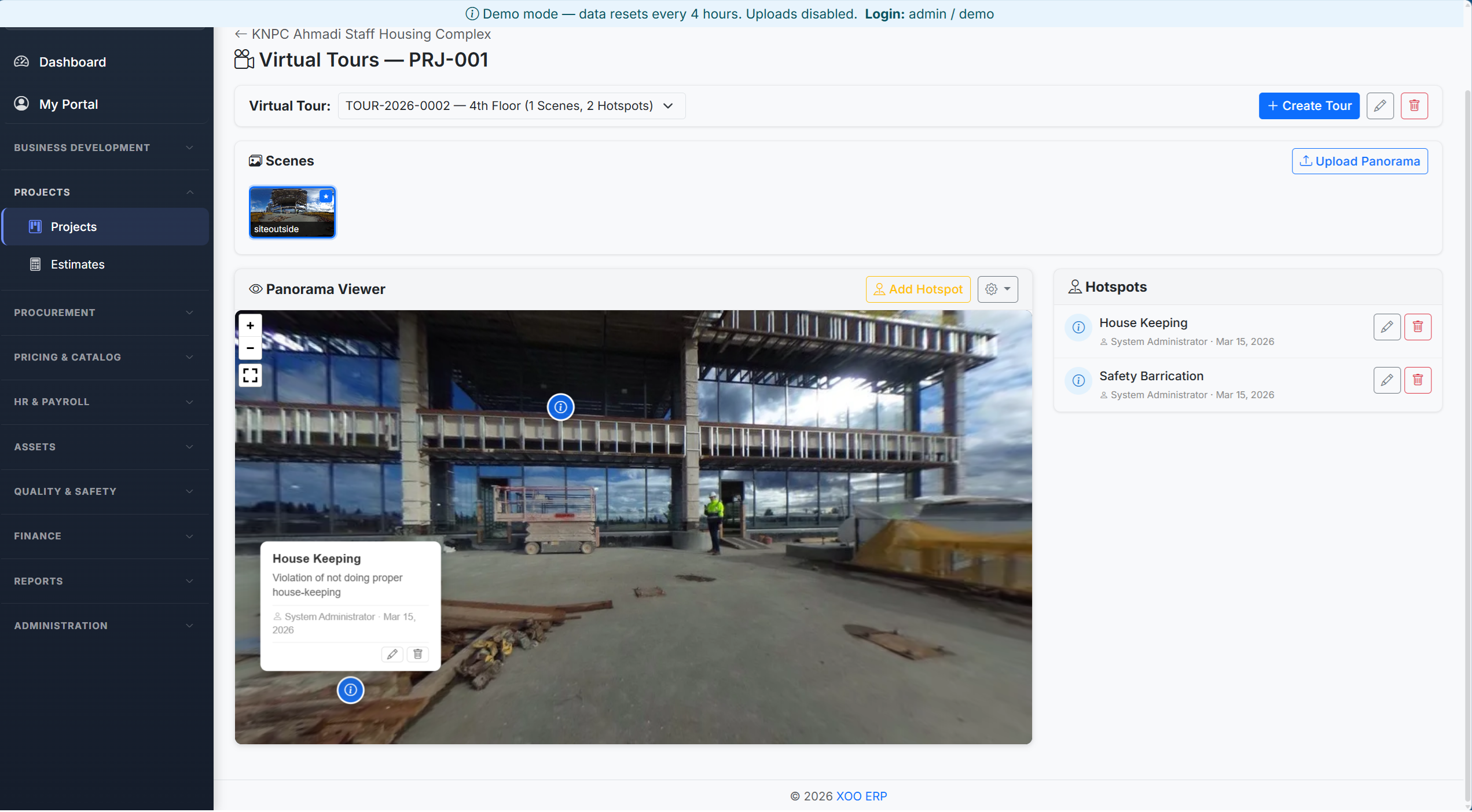 360° Virtual Tour Creator